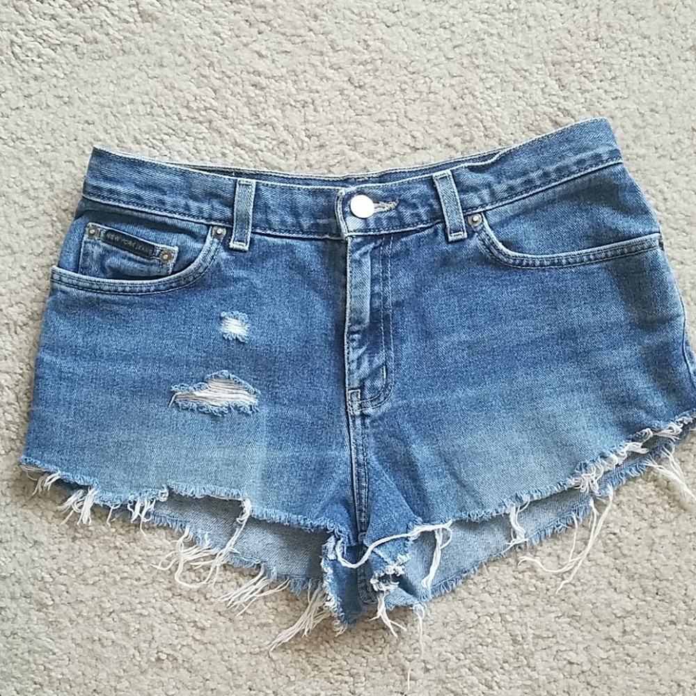 NY jeans shorts
